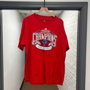 2009 Philadelphia Phillies Champions Tee size XL